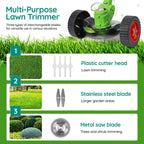 Cordless Electric Grass Trimmer – Effortless Garden Care, Outdoor Maintenance