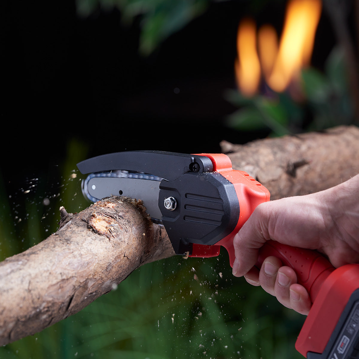 Cordless Electric Mini Chainsaw – Garden, Outdoor, DIY