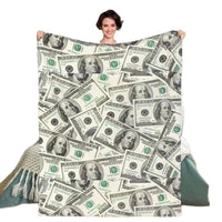 Cozy Cashmere-Blend Throw – Home Decor, Gift