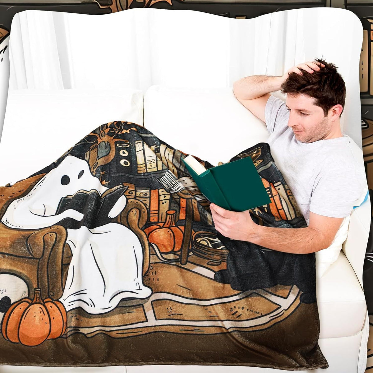 Cozy Fleece Blanket – Warmth for Home, Perfect for Gift
