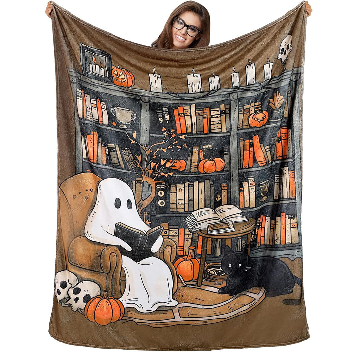 Cozy Fleece Blanket – Warmth for Home, Perfect for Gift