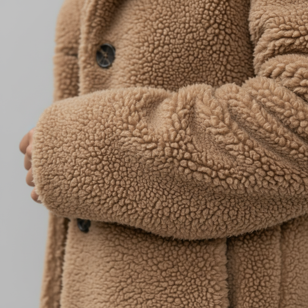 Cozy Teddy Winter Coat for Women | Soft Fleece Material | Casual Style | Warm Outerwear for Cold Weather