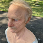 Creepy Old Man Mask – Realistic Latex for Halloween, Costume Parties