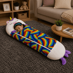 Cuddly Toy with Cozy Sleeping Bag – Comfort, Travel