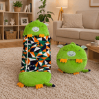 Cuddly Toy with Cozy Sleeping Bag – Comfort, Travel