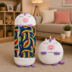 Cuddly Toy with Cozy Sleeping Bag – Comfort, Travel