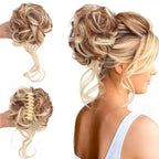 Curly Hair Bun Clip-in Hair Piece with Volume – Daily Wear, Natural Look