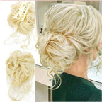 Curly Hair Bun Clip-in Hair Piece with Volume – Daily Wear, Natural Look