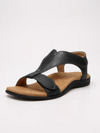 Cushioned T-Strap Sandals for Women UK – Walking Holiday Wear Evening