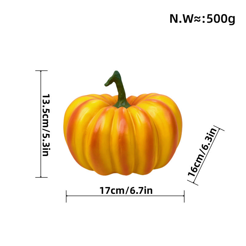 Decorative Pumpkin Figure – Autumn Decor, Halloween Decoration