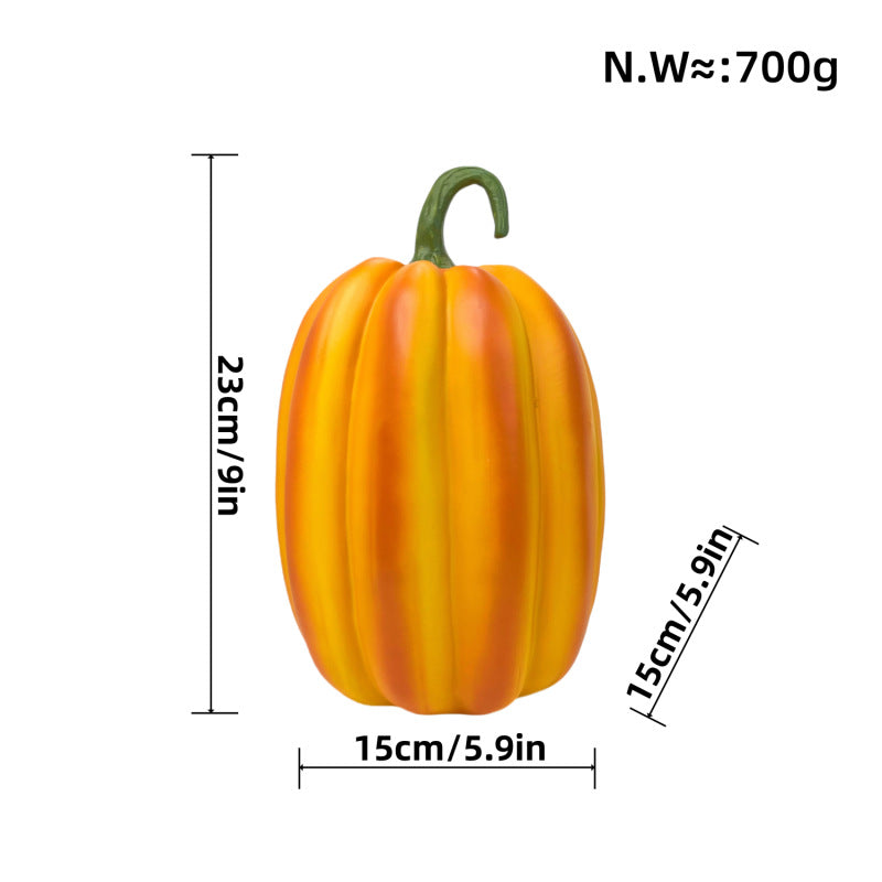 Decorative Pumpkin Figure – Autumn Decor, Halloween Decoration