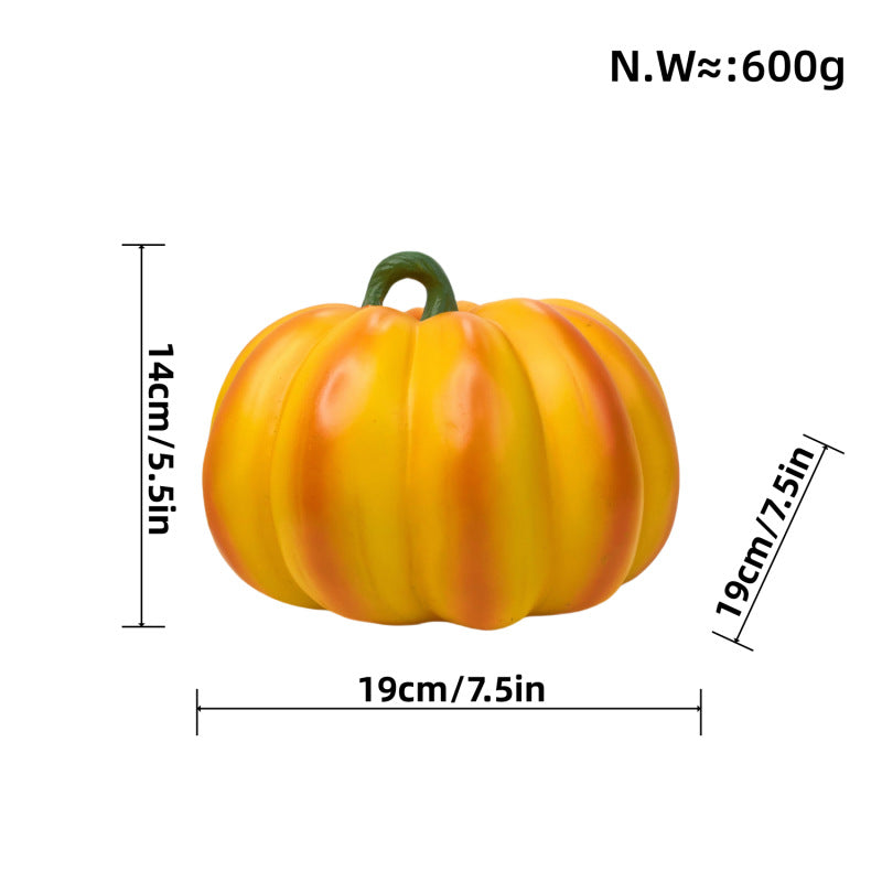 Decorative Pumpkin Figure – Autumn Decor, Halloween Decoration