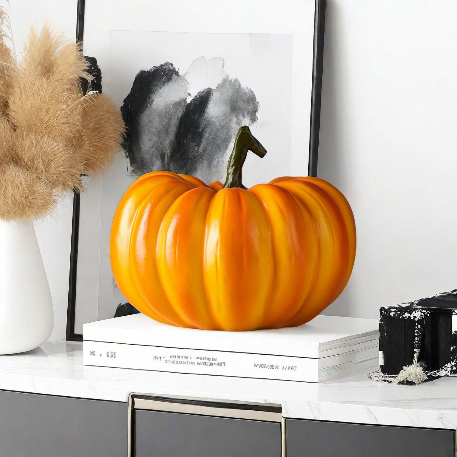 Decorative Pumpkin Figure – Autumn Home Decor, Seasonal Decoration
