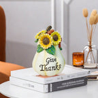 Decorative Pumpkin Sculpture – Autumn Home Decor, Halloween Decoration