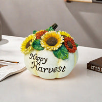 Decorative Pumpkin Sculpture – Autumn Home Decor, Halloween Decoration