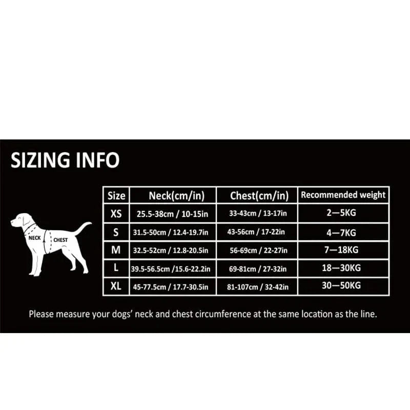 Dog Harness - Comfort, Durability - XS-XL