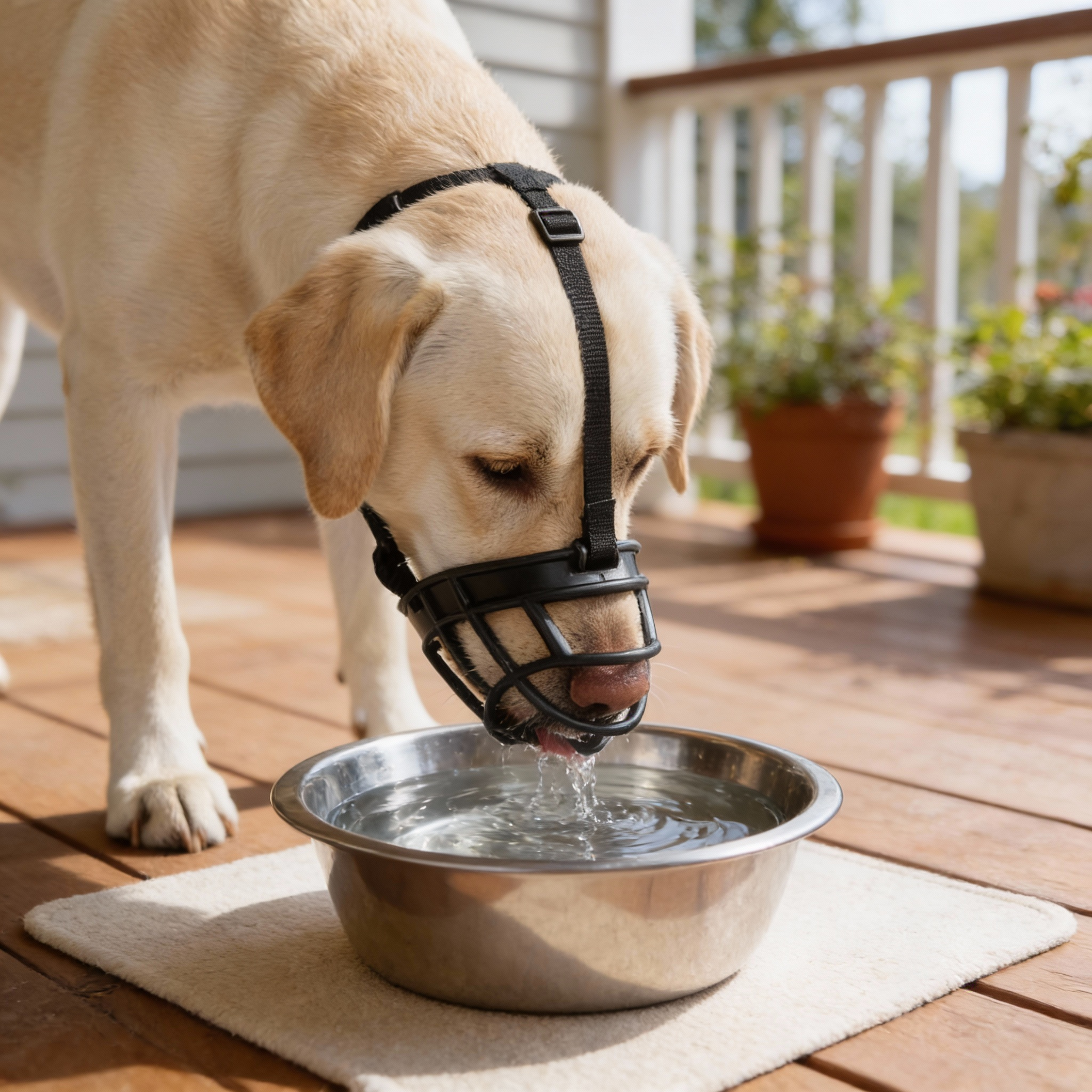 Dog Muzzle – SecureFit for Small/Large Dogs, Training, Travel