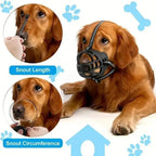 Dog Muzzle – SecureFit for Small/Large Dogs, Training, Travel