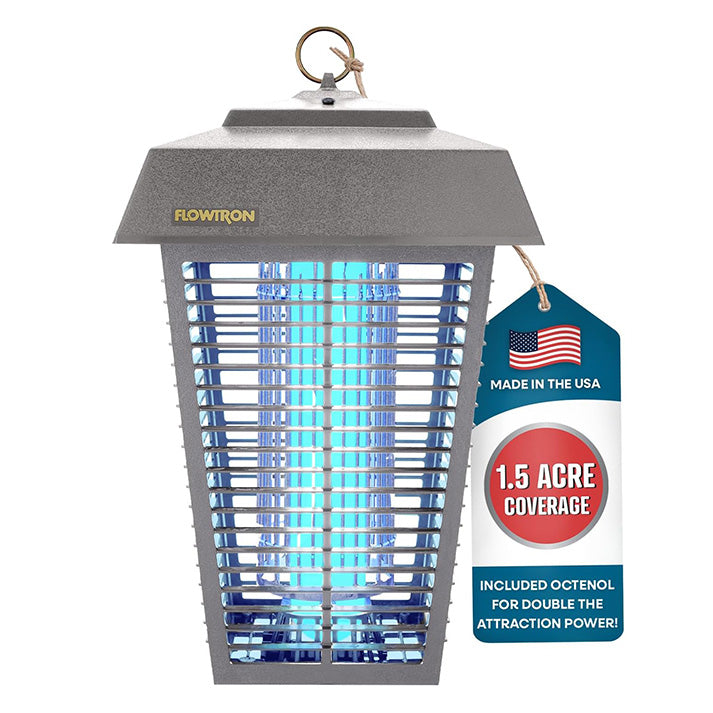 Flowtron Electric Bug Zapper 80W – Outdoor Pest Control, Garden Protection