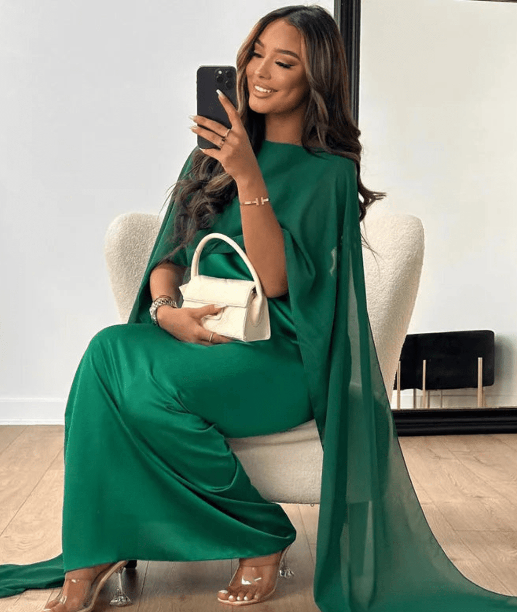 Draped Sleeve Abaya | Elegant Women's Fashion for Modest Wear