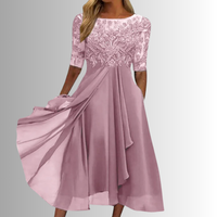 Elegant Lace Dress for Women | Stylish Evening Wear | Classic Fit