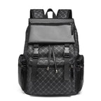 Elegant Leather Laptop Backpack with Cushioned Straps – Work, Travel
