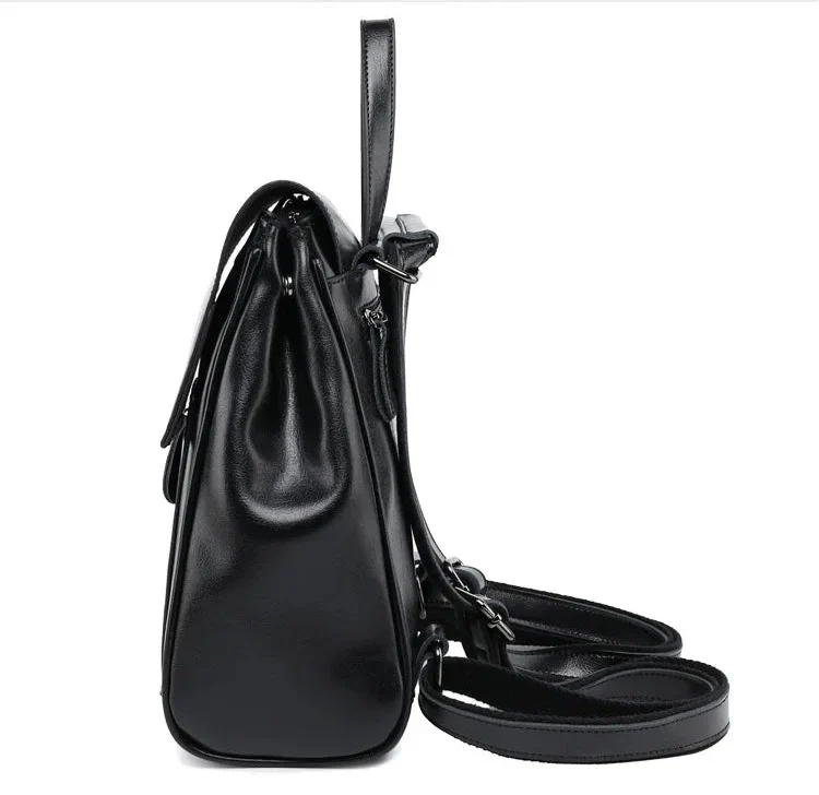 Elegant Women's Backpack – Chic Style in Eco-Leather
