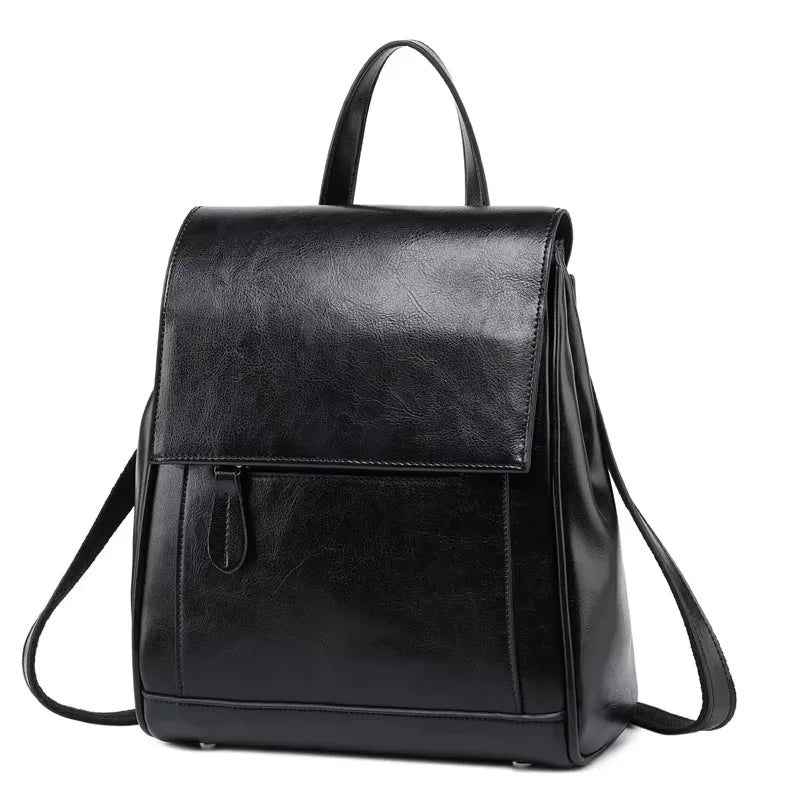 Elegant Women's Backpack – Chic Style in Eco-Leather