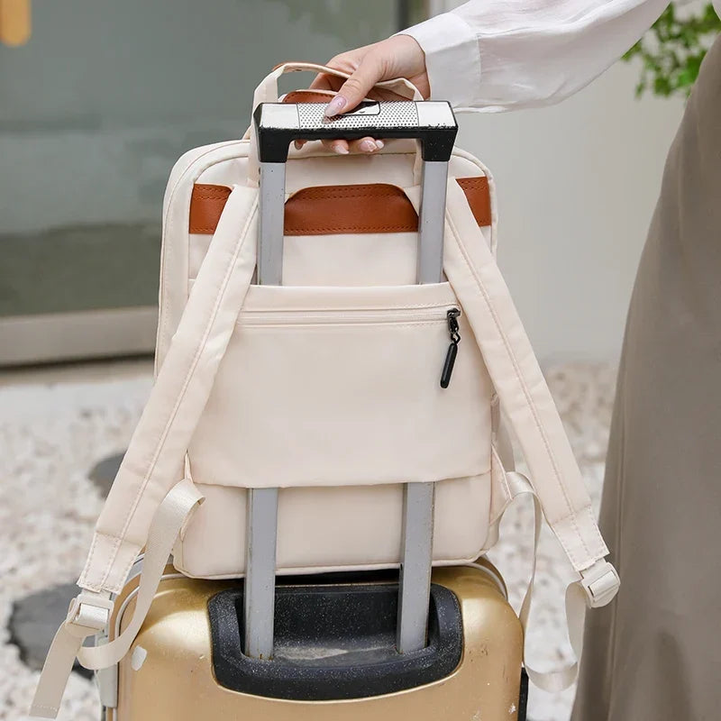 Elegant Women's Laptop Backpack for 13-Inch Computer