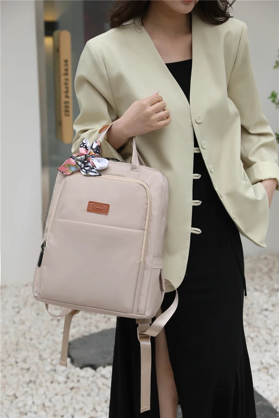 Elegant Women's Laptop Backpack for 13-Inch Computer