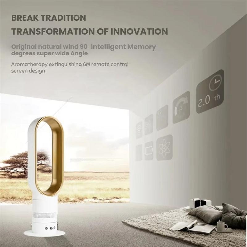 Energy-Efficient Bladeless Tower Fan – Home Office, Relaxation