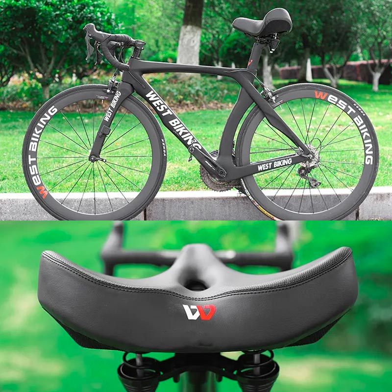 Ergonomic Bicycle Seat with Extra Padding – Comfortable Riding, Long Distances