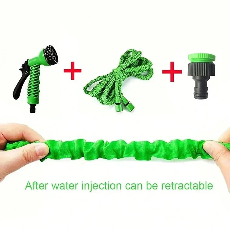 Expandable Garden Hose – Lightweight, Durable – Outdoor Care, Gardening