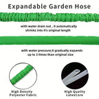 Expandable Garden Hose – Lightweight, Durable – Outdoor Care, Gardening