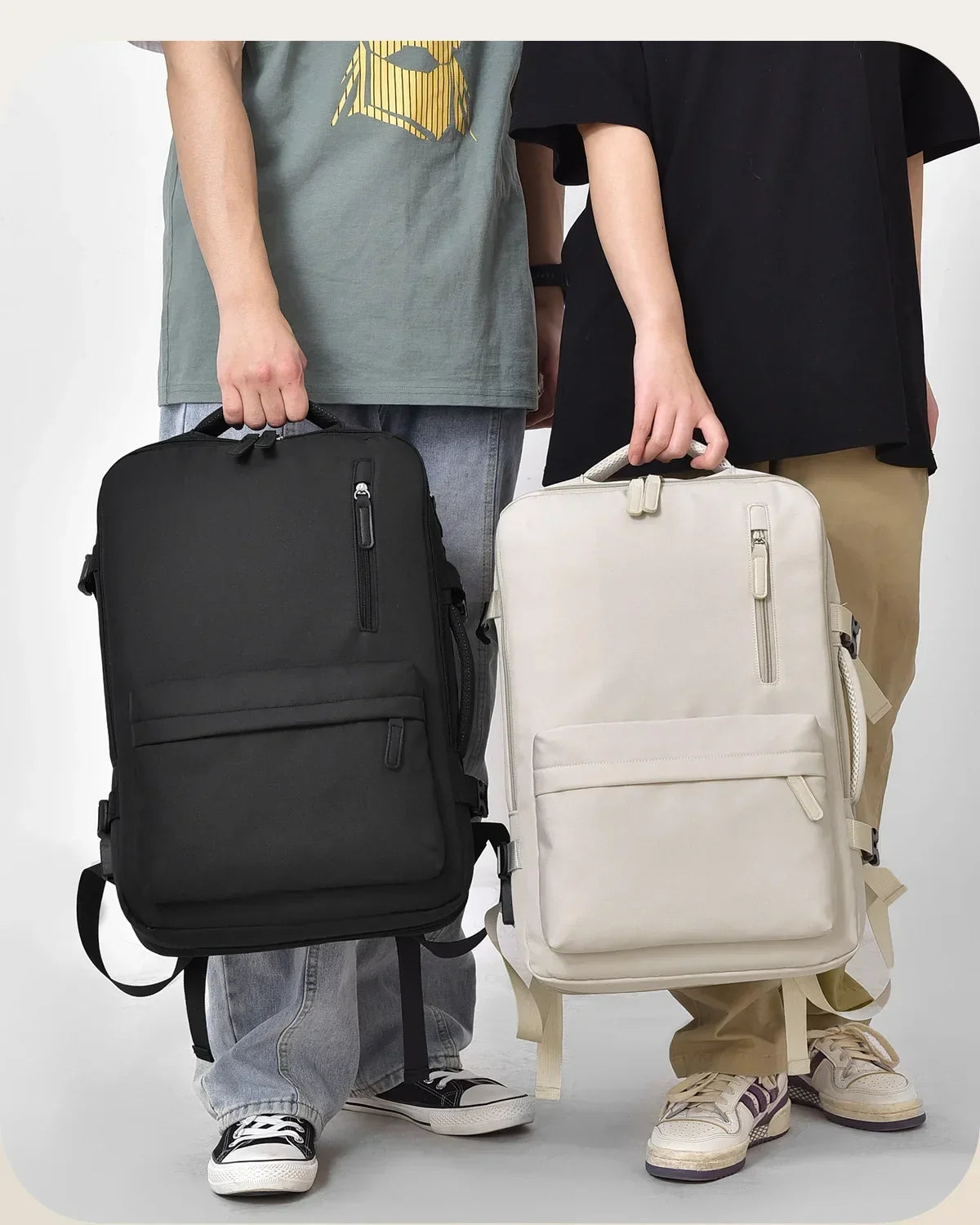Expandable Women's Travel Backpack | Ideal Carry-On Luggage for Air Travel