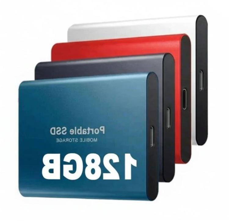 External SSD 128GB USB-C – Fast Storage up to 1050 MB/s, Gaming, Travel