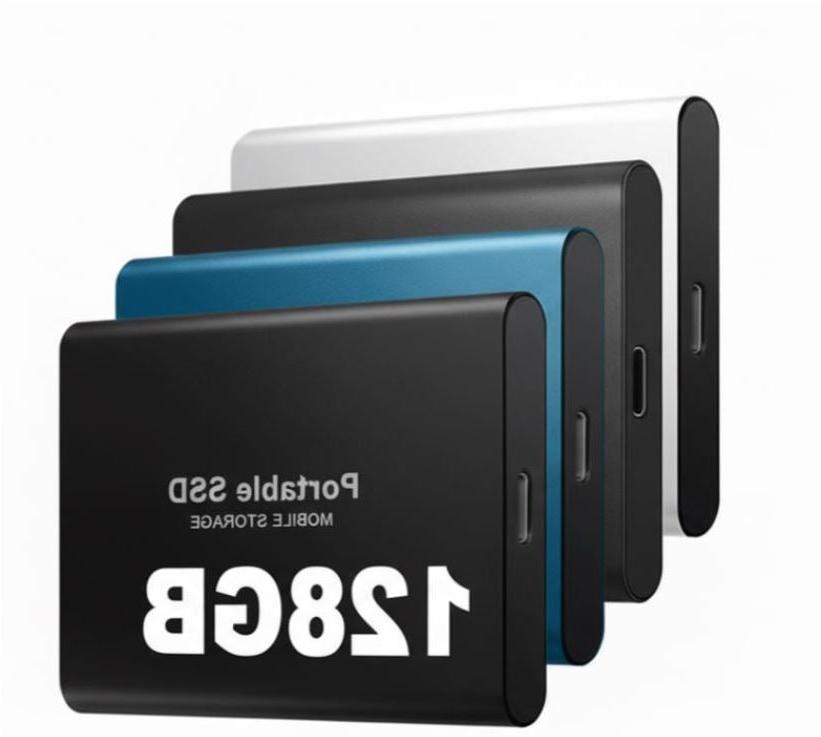 External SSD 128GB USB-C – Fast Storage up to 1050 MB/s, Gaming, Travel