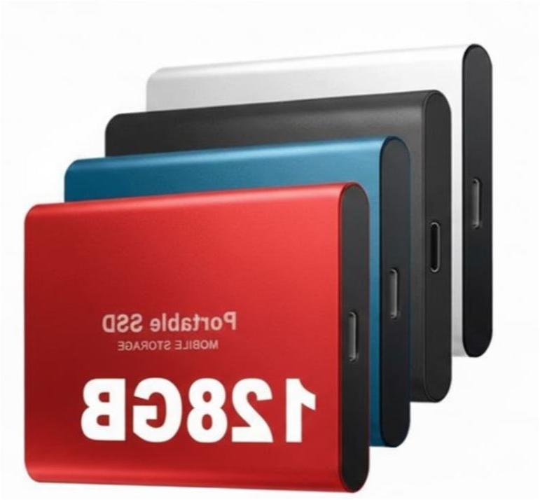 External SSD 128GB USB-C – Fast Storage up to 1050 MB/s, Gaming, Travel