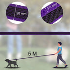 Extra Long Waterproof Dog Lead with Comfy Handle – Training, Outdoor