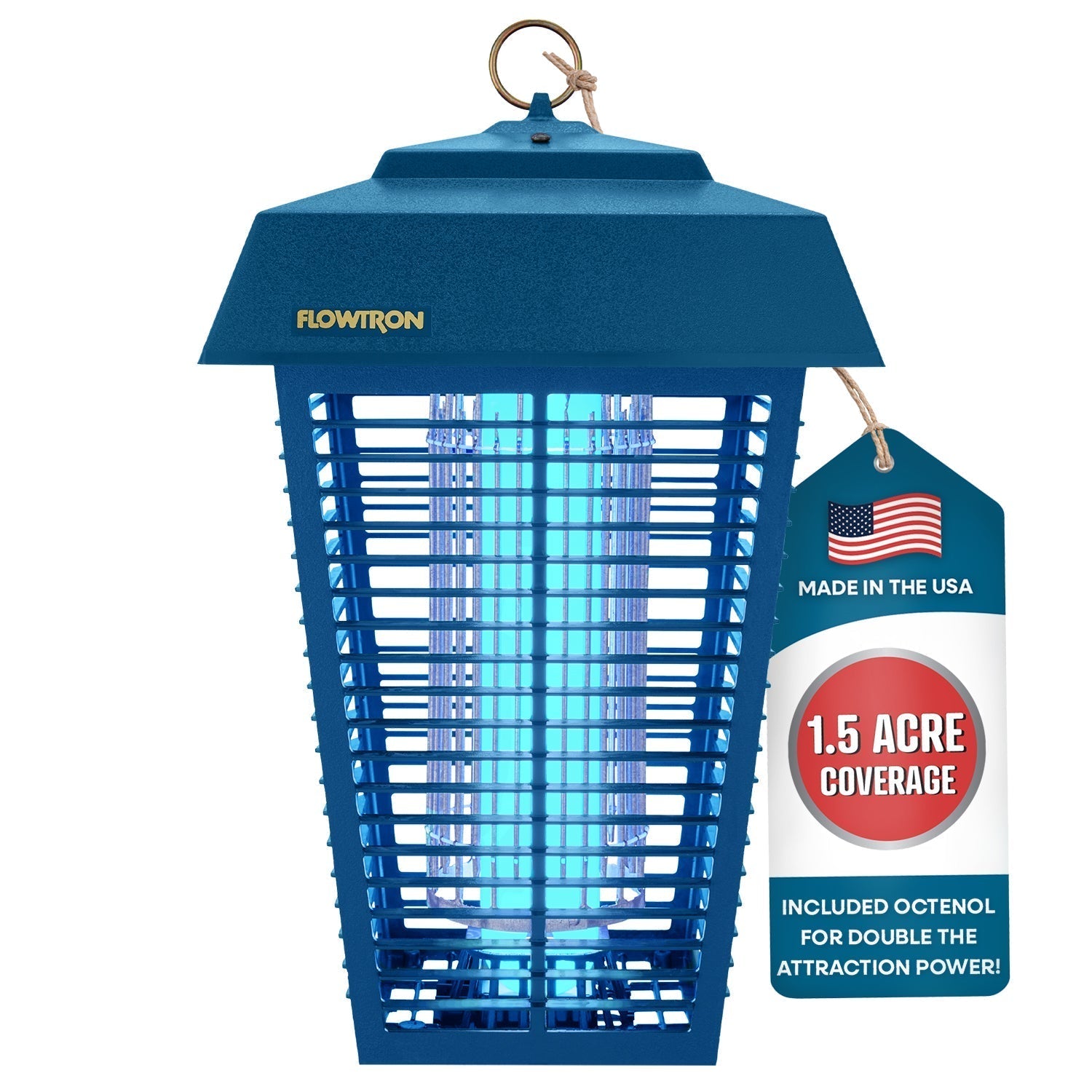 Flowtron Electric Bug Zapper 80W – Outdoor Pest Control, Garden Protection