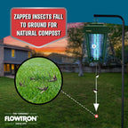 Flowtron Electric Bug Zapper 80W – Outdoor Pest Control, Garden Protection