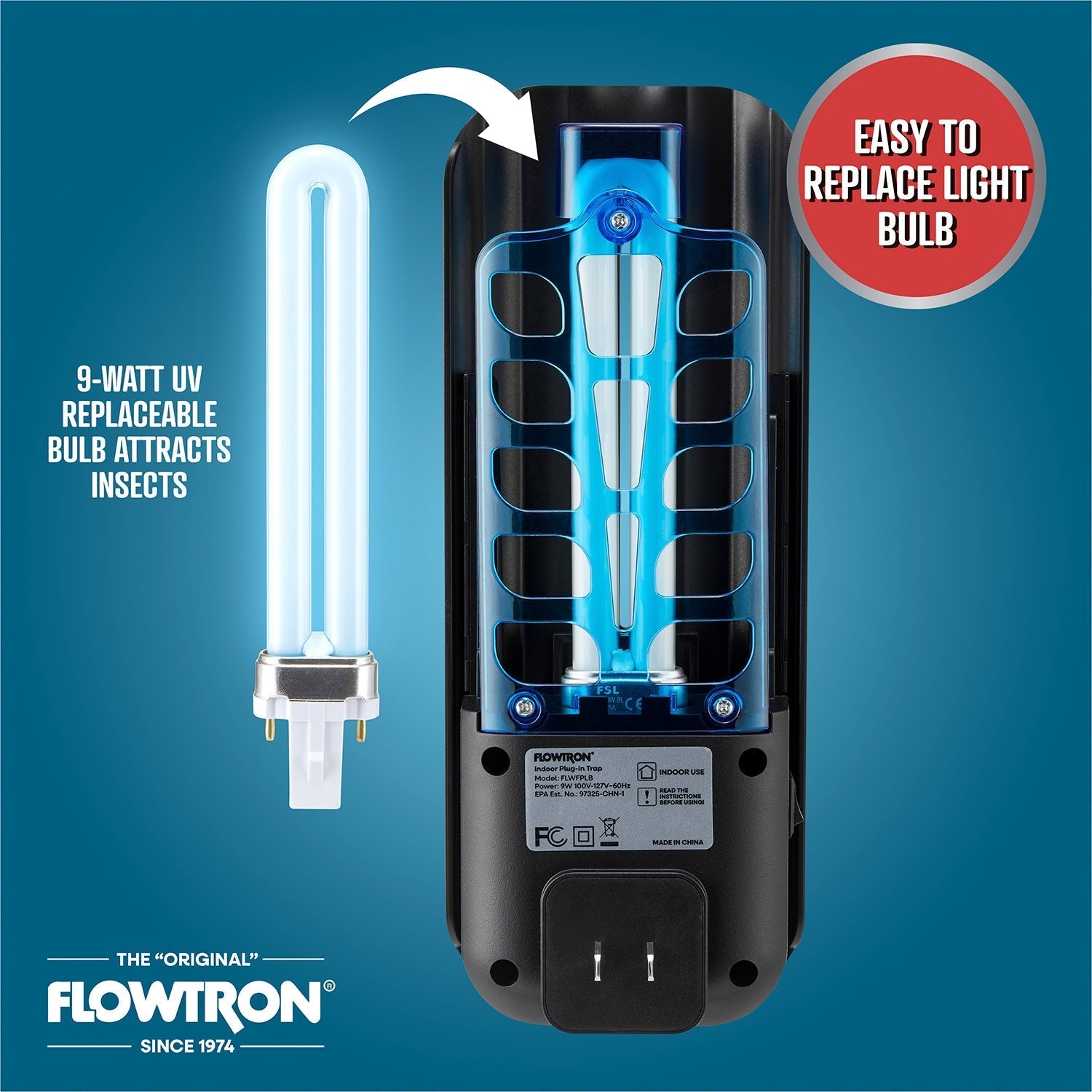 Indoor Fly Trap Plug-in – Home Pest Control, Indoor Use