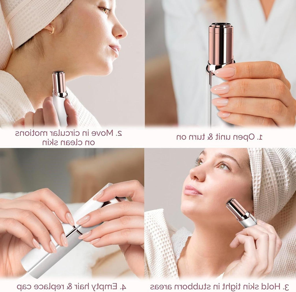 Flawless Facial Hair Remover – Smooth Skin, Daily Care