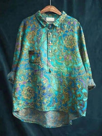 Floral Blouse for Women UK – Smart Casual Office Brunch Holiday Wear