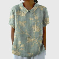 Floral Blouse for Women UK – Smart Casual Office Brunch Holiday Wear