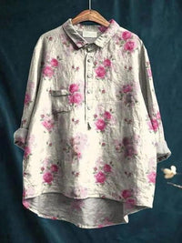 Floral Blouse for Women UK – Smart Casual Office Brunch Holiday Wear