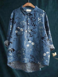 Floral Blouse for Women UK – Smart Casual Office Brunch Holiday Wear