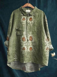 Floral Blouse for Women UK – Smart Casual Office Brunch Holiday Wear