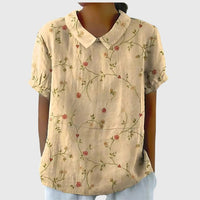 Floral Blouse for Women UK – Smart Casual Office Brunch Holiday Wear