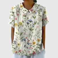 Floral Blouse for Women UK – Smart Casual Office Brunch Holiday Wear
